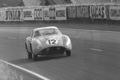 24 heures du Mans 1962 -  Aston Martin DB4 GT Zagato #12 - Pilotes : Jean Kerguen / Jacques Dewes - Abandon