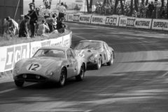 24 heures du Mans 1962 -  Aston Martin DB4 GT Zagato #12 - Pilotes : Jean Kerguen / Jacques Dewes - Abandon