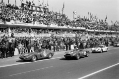 24 heures du Mans 1962 - Ferrari 330 LM/GTO - Pilotes : Mike Parkes - Lorenzo Bandini - Abandon