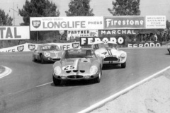 24 heures du Mans 1963 - Ferrari 250 GTO #25 - Pilotes : Pierre Dumay / "Eldé" (Leon Dernier) - 4ème