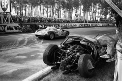 24 heures du Mans 1963 - Lola-MK6 GT #6 - Pilotes Richard Attwood / David Hobbs - Abandong