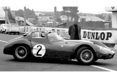 24 heures du Mans 1963 - Maserati 15112 #2- Pilotes : André Simon / Lucky Casner- Abandon