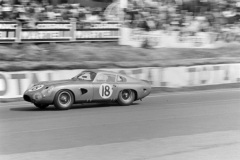 24 heures du Mans 1963 - Aston Martin DP 215 #18 - Pilotes : Lucien Bianchi / Phil Hill - Abandon