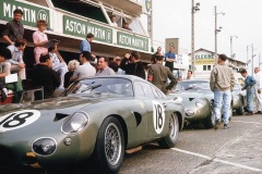 24 heures du Mans 1963 - Aston Martin DP 215 #18 - Pilotes : Lucien Bianchi / Phil Hill - Abandon