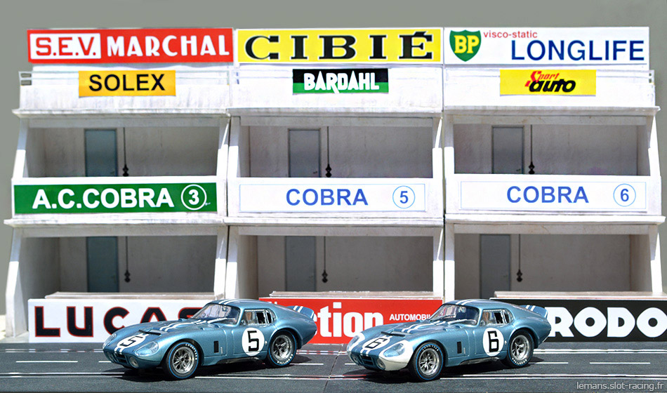 La Cobra Daytona Revell n°6 des 24 heures du Mans 1964 Cobra-5-6