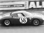 24 heures du Mans 1964 - Ferrari 250 LM #58 - Pilotes : David Piper / Jochen Rindt - Abandon
