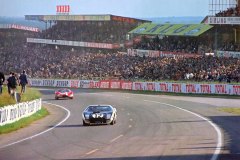24 heures du Mans 1964 - Ford GT40 #12 - Pilotes : Jo Schlesser / Richard Attwood - Abandon