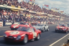 24 heures du Mans 1965 - Alfa Roméo Giulia TZ #44 - Pilotes : Nicholas Koob / Alain Finkelstein - Abandon