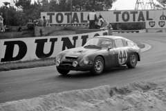 24 heures du Mans 1965 - Alfa Roméo Giulia TZ #44 - Pilotes : Nicholas Koob / Alain Finkelstein - Abandon