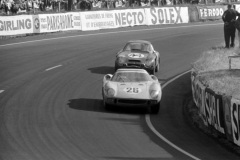 24 heures du Mans 1965 - Alfa Roméo Giulia TZ #44 - Pilotes : Nicholas Koob / Alain Finkelstein - Abandon