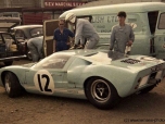 24 heures du Mans 1966 - Ford GT40 #12 - Pilote : Innes Ireland / Jochen Rindt - Abandon