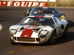 24 heures du Mans 1966 - Ford GT40 #59 - Pilotes : Peter Revson / Skip Scott - Abandon