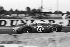 24 heures du Mans 1967 - Ferrari 412P #22 - Pilotes : Jean Guichet / Herbert Müller - Abandon
