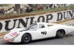 24 heures du Mans 1967 - Porsche 907/6 LH #40 - Pilotes : Gerhard Mitter / Jochen Rindt - Abandon