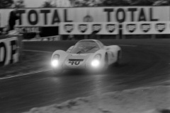 24 heures du Mans 1967 - Porsche 907/6 LH #40 - Pilotes : Gerhard Mitter / Jochen Rindt - Abandon