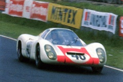 24 heures du Mans 1967 - Porsche 907/6 LH #40 - Pilotes : Gerhard Mitter / Jochen Rindt - Abandon