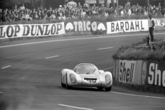 24 heures du Mans 1967 - Porsche 907/6 LH #40 - Pilotes : Gerhard Mitter / Jochen Rindt - Abandon