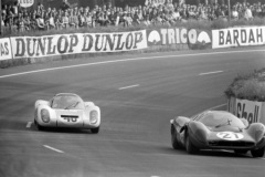 24 heures du Mans 1967 - Porsche 907/6 LH #40 - Pilotes : Gerhard Mitter / Jochen Rindt - Abandon