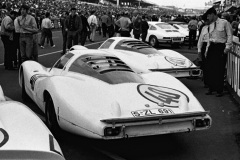 24 heures du Mans 1967 - Porsche 907/6 LH #40 - Pilotes : Gerhard Mitter / Jochen Rindt - Abandon