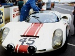 24 heures du Mans 1968 - Porsche 910 #45- Pilotes : André Wicky / Jean-Pierre Hanrioud - Abandon