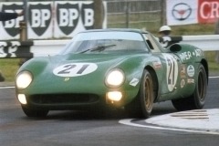 24 heures du Mans 1968 - Ferrari 250 LM#21 - Pilotes : David Piper / Richard Attwood - 7ème