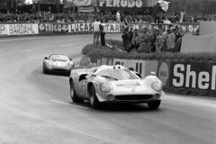 24 heures du Mans 1968 - Ferrari 250LM #14 - Pilotes : Masten Gregory / Charlie Kolb - Abandon