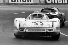 24 heures du Mans 1968 - Ferrari 250LM #14 - Pilotes : Masten Gregory / Charlie Kolb - Abandon