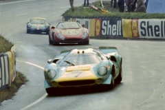 24 heures du Mans 1968 - Ferrari 250LM #14 - Pilotes : Masten Gregory / Charlie Kolb - Abandon