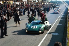 24 heures du Mans 1968 - Ferrari 250 LM#21 - Pilotes : David Piper / Richard Attwood - 7ème