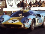 24 heures du Mans 1968 - Lola T70 #7 - Pilotes : Ulf Norinder / JSten Axelsson - Disqualification