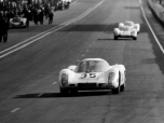 24 heures du Mans 1968 - Porsche 907 #35 - Pilotes : Alex Soler-Roig / Rudi Lins - Abandon
