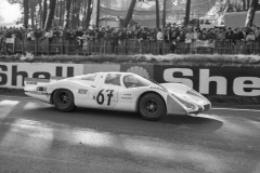 24 heures du Mans 1968 - Porsche 907 #67 - Pilotes : Robert Buchet / Herbert Linge - Abandon