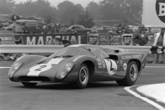 24 heures du Mans 1969 - Lola T70 #5- Pilotes : Jo Bonnier / Masten Gregory - Abandon