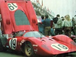 24 heures du Mans 1969 - Ferrari 312P #19- Pilotes : Chris Amon / Peter Schetty - Abandon