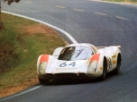 24 heures du Mans 1969 - Porsche 908 #64- Pilotes : Gérard Larrousse / Hans Herrmann - 2ème
