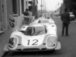 24 heures du Mans 1969 - Porsche 917 #12 - Pilotes : Vic Elford / Richard Attwood - Abandon