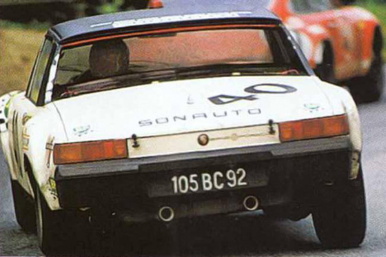 #pha.015028 Photo PORSCHE 914-6 GT CHASSEUIL-BALLOT-LÉNA 24 HEURES DU MANS 1970 