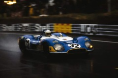 24 heures du Mans 1970 - Matra 650 #32 - Pilotes : François Cevert / Jack Brabham - Abandon