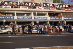 24 heures du Mans 1970 - Matra 650 #32 - Pilotes : François Cevert / Jack Brabham - Abandon