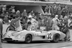 24 heures du Mans 1970 - Matra 650 #32 - Pilotes : François Cevert / Jack Brabham - Abandon