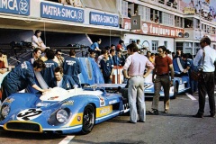 24 heures du Mans 1970 - Matra 650 #32 - Pilotes : François Cevert / Jack Brabham - Abandon