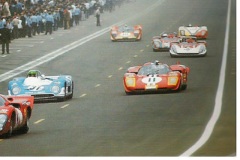 24 heures du Mans 1970 - Ferrari 512S #11- Pilotes : Ronnie Bucknum / Sam Posey - 4ème
