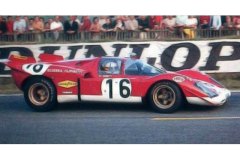 24 heures du Mans 1970 - Ferrari 512S #16- Pilotes : Giampiero Moretti / Corrado Manfredini - Abandon