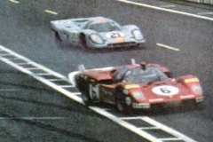 24 heures du Mans 1970 - Ferrari 512S #6- Pilotes : Ignazio Giunti / Nino Vaccarella - Abandon
