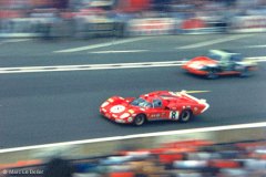 24 heures du Mans 1970 - Ferrari 512S #8 - Pilotes : Arturo Merzario / Clay Regazzoni - Abandon