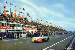 24 heures du Mans 1970 - Porsche 908L #27- Pilotes : Helmut Marko / Rudi Lins - 3ème
