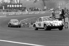 24 heures du Mans 1970 - Porsche 911S #59 - Pilotes : Jean Egreteaud / Jean Mesange - Abandon