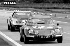 24 heures du Mans 1971 - Alpine A110 #52 - Pilotes : Joseph Bourdon / Maurice Nusbaumer - non qualifié