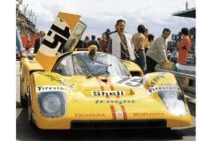 24 heures du Mans 1971 - Ferrari 512M #15- Pilotes : José-Maria Juncadella / Nino Vaccarella - Abandon