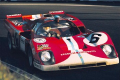 24 heures du Mans 1971 - Ferrari 512M #6 - Pilotes : Corrado Manfredini / Giancarlo Gagliardi - Abandon